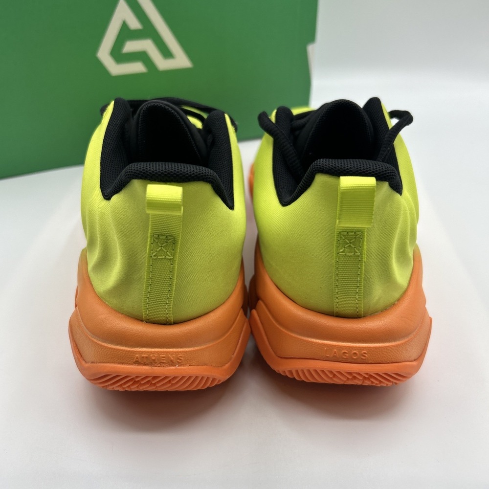 NEW NIKE Giannis Immortality 4 GS Shoes,SZ: Youth 5.5,Neon Yellow, Orange,Black - Picture 10 of 16
